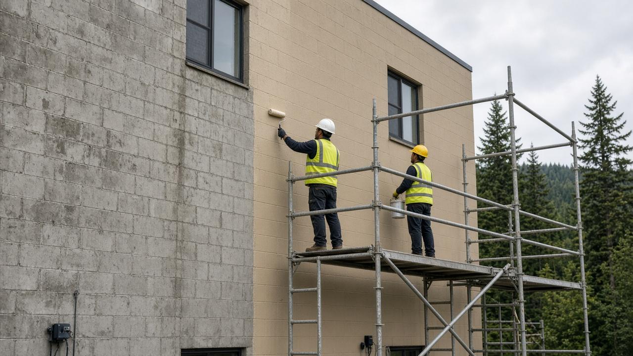 Commercial Exterior Painting in Burnaby BC