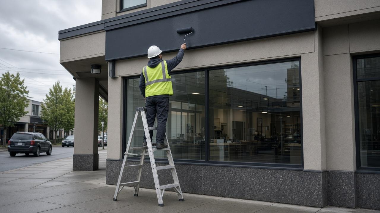 Retail & Restaurant Painting in Burnaby BC